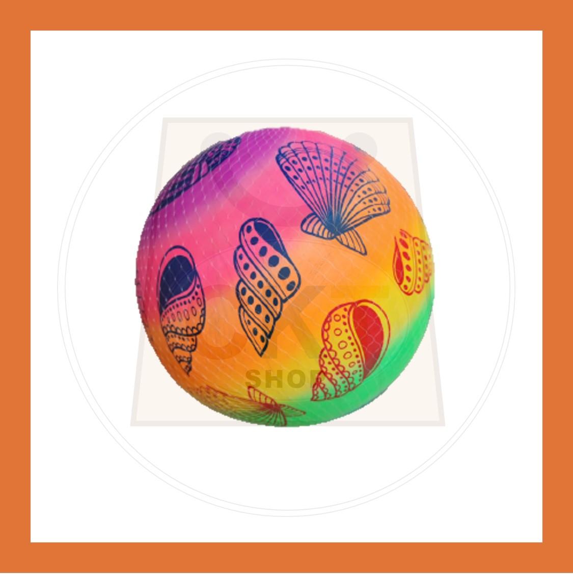 Inflatable PVC Ball Football Soccer Rubber Ball Kids Children Beach Pool Sports Bola Getah Kanak-Kanak Bola Pantai Getah