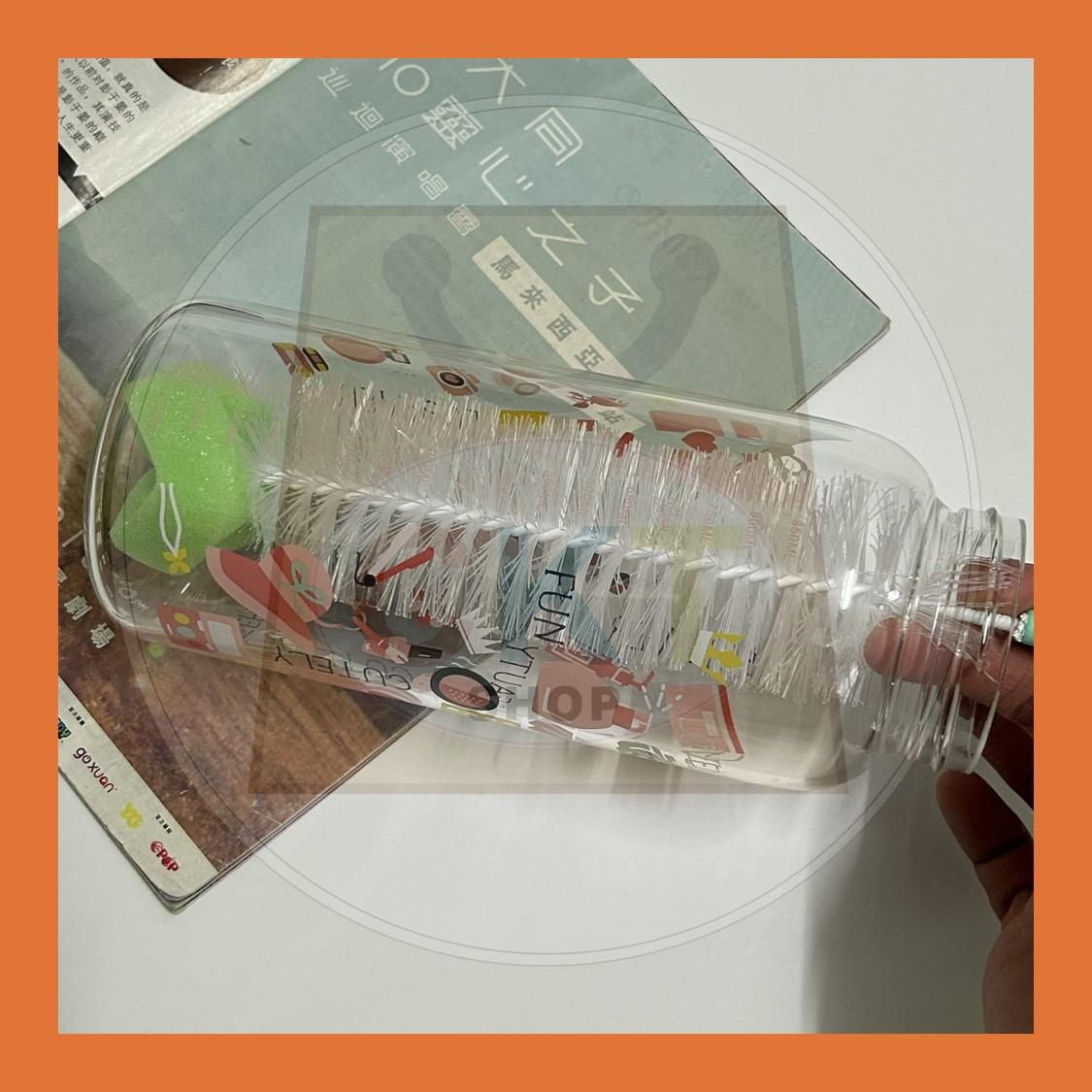 Bottle Brush Cleaning Tools Berus Botol Cawan Nylon Brush Long Handle Cup Brush Baby Bottle Brush Kitchen