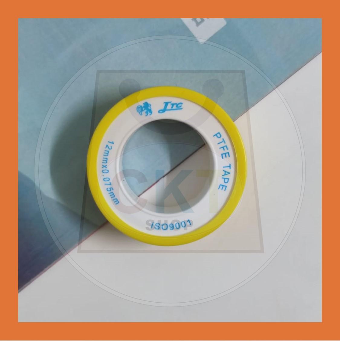 JTC PTFE White Seal Tape Water Plumbing Hose Seal Anti Leakage Thread Seal Tape For Pipe Leakage Tape Paip Kuning (12mm)