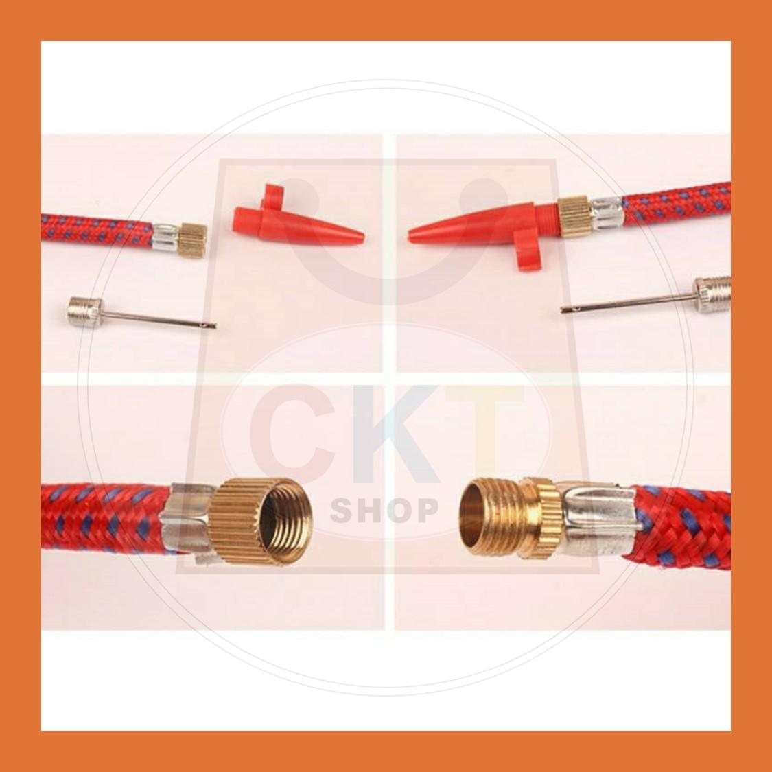 Ball Pump Pin Inflating Needles Jarum Angin Bola Pam Football Basketball Air Pump Nozzle Pin Stainless Steel Air Needles