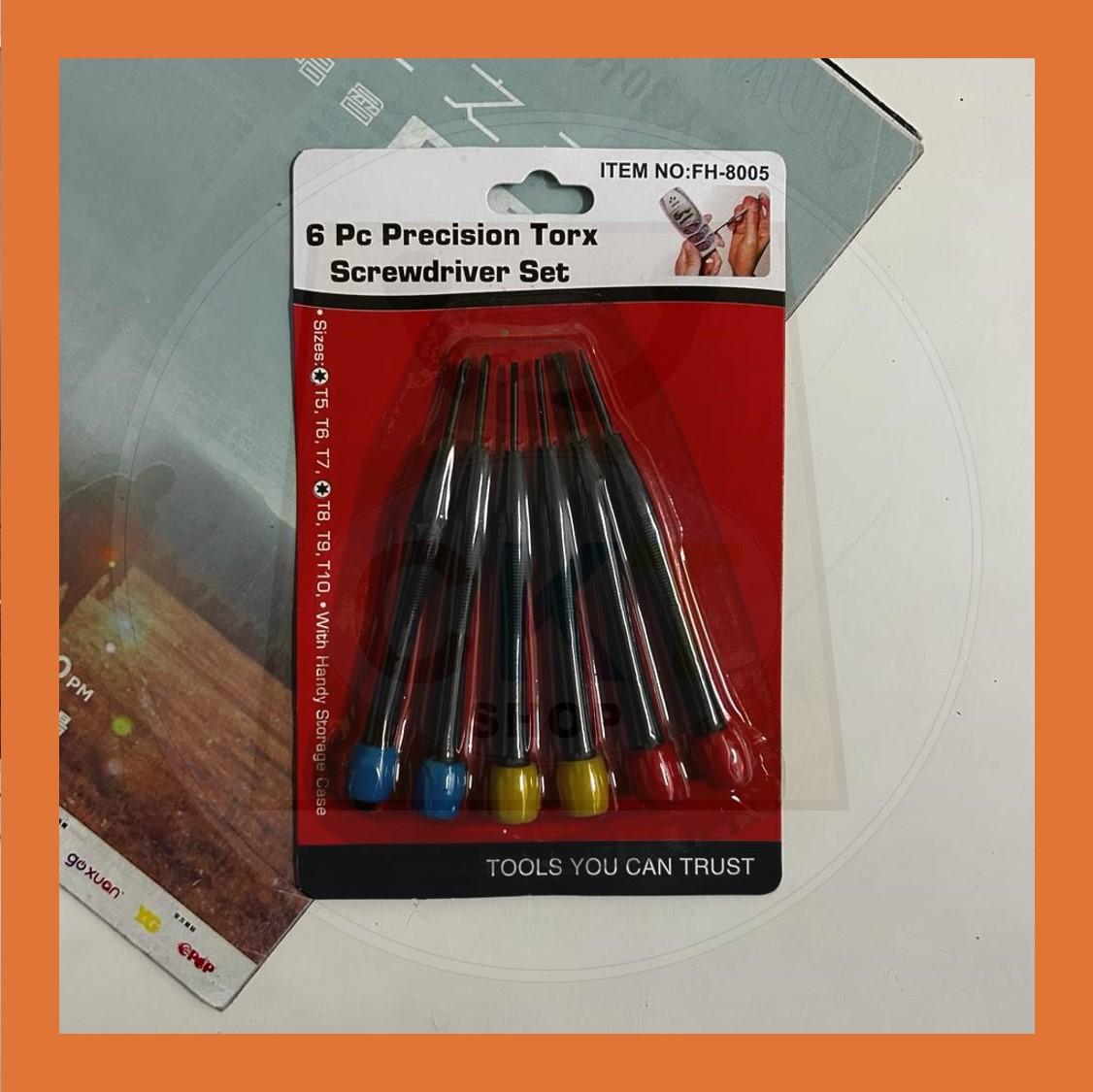 6 Pcs Precision Screwdriver Set
