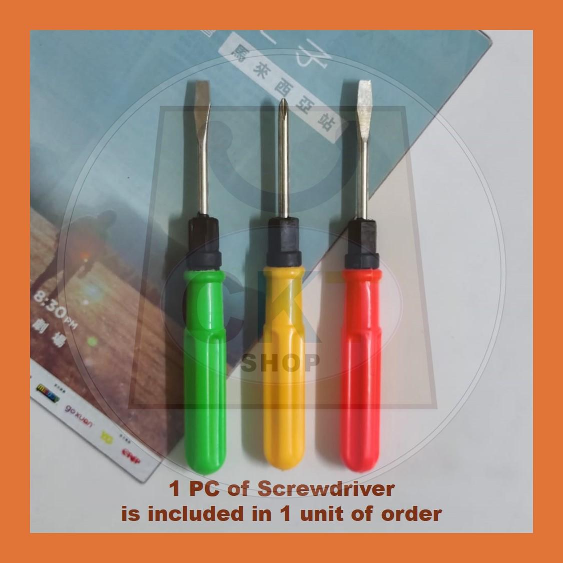 Bidirectional Interchangeable Head Screwdriver Flat Tip Repair Tools Flat Star Tip Hand Tool Tools