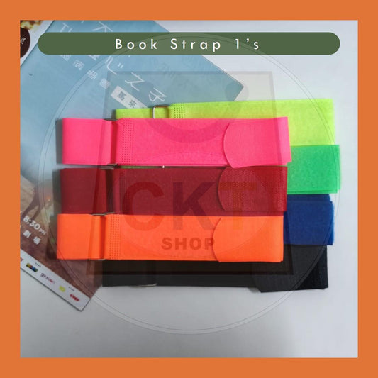 50mm 42mm Book Band Strap Cross Tie Book Strap / Tali Ikat Buku Besar Kecil Tali Pengikat Buku Tali Buku