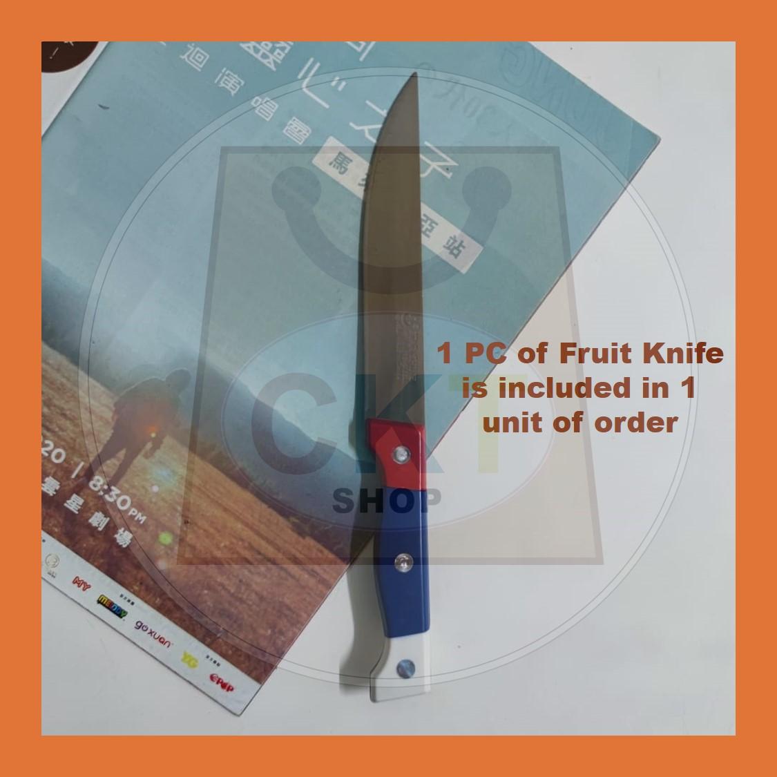 Fruit Vegetable Household Kitchen Knife Stainless Steel Blade Pisau Buah