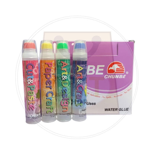 CHUNBE Student Office Water Glue Liquid Glue Gum Gam Cecair Sekolah Ofis 50ml 1/s