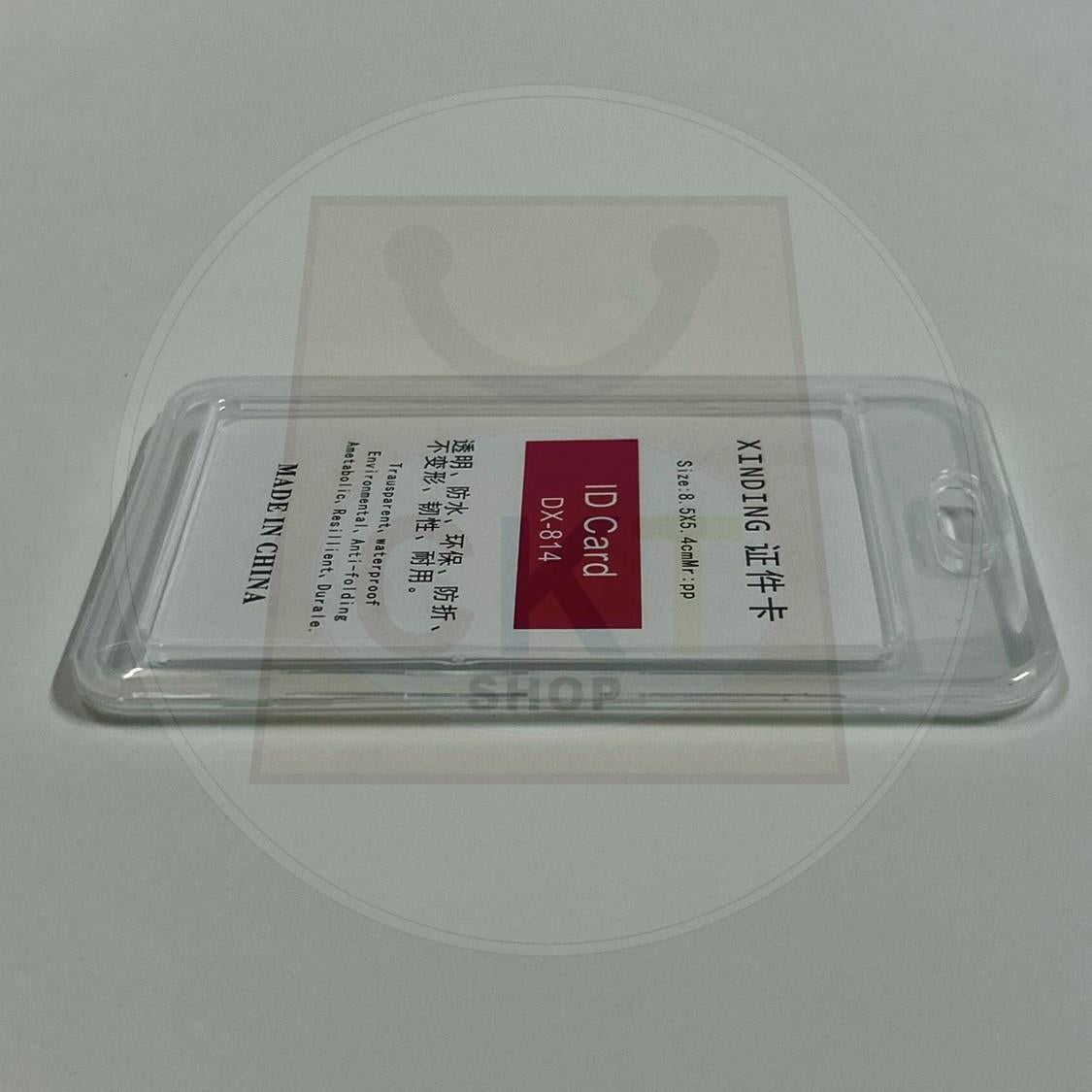 Badge Holder Transparent ID Card Holder IC Card Holder Bus Card Student ID Plastic Cards Cover Card Holder