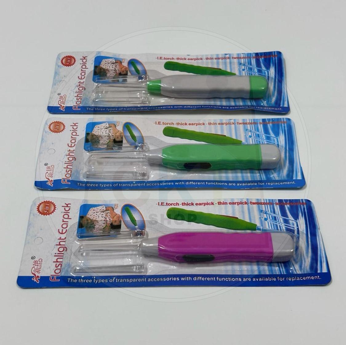 Led ear pick light Baby Adult LED Flashlight Earpick Cleaner pengorek telinga lampu korek telinga lampu