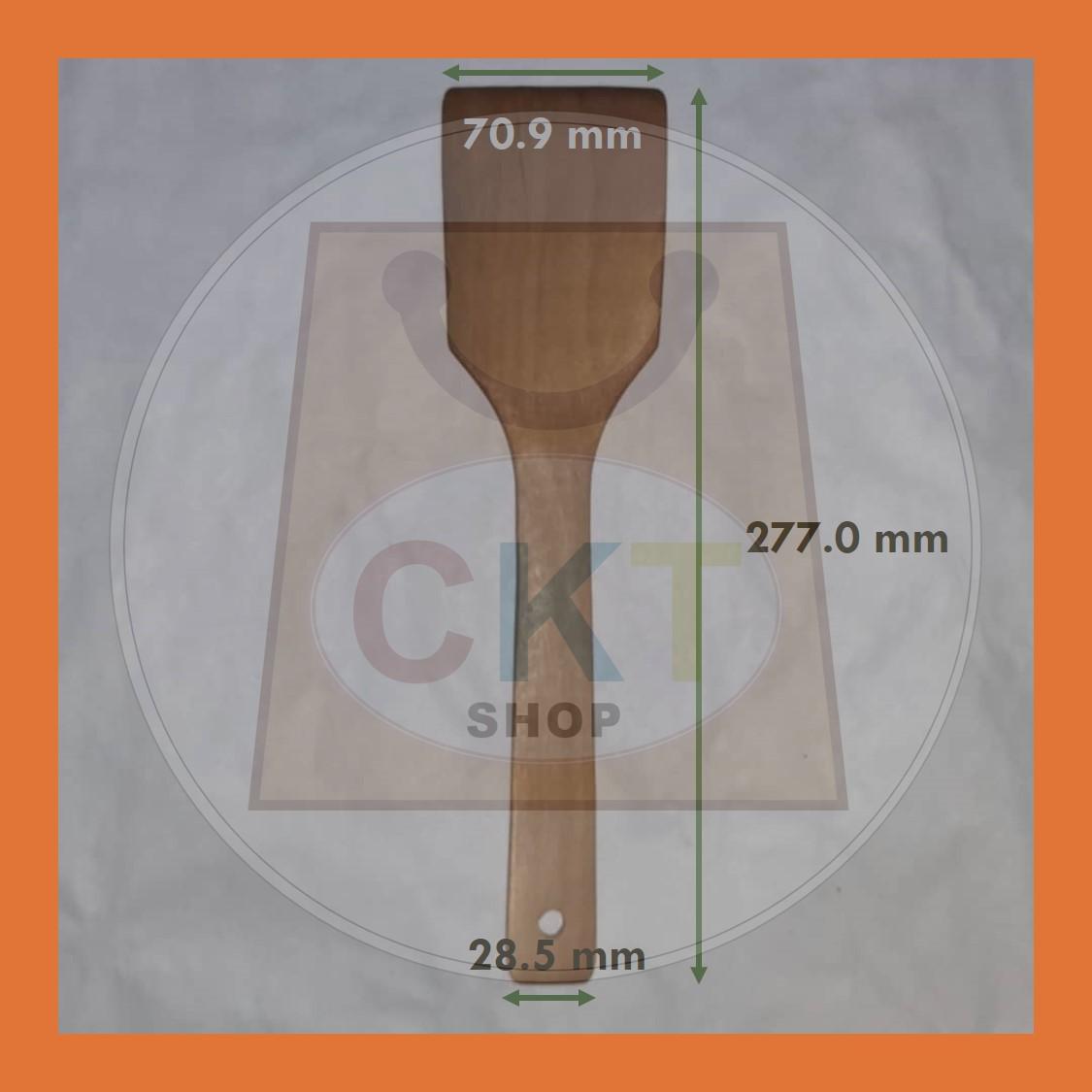 Rice Scoop Solid Bamboo Senduk Nasi Buluh Turner Spatula Spoon Kitchen Essentials Healthy Non-Stick Cooking Utensils Kit