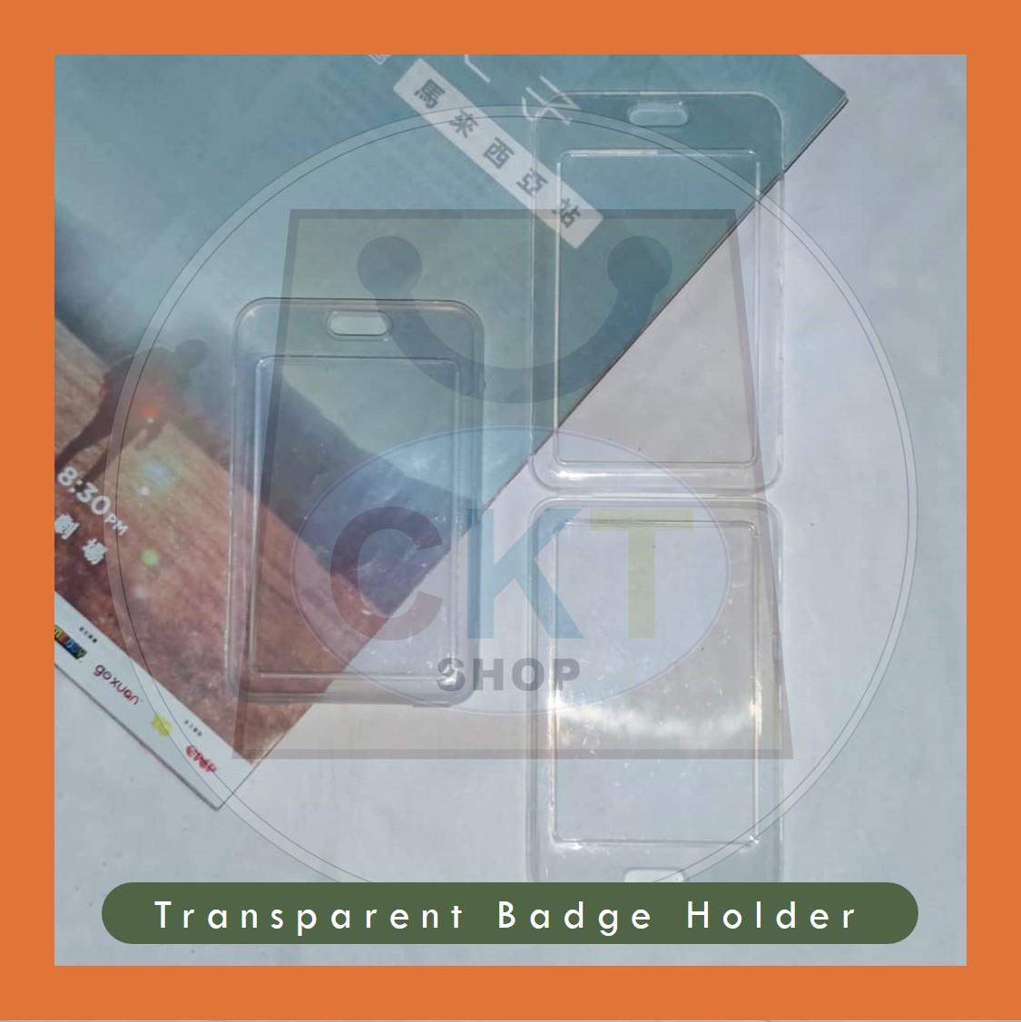 Badge Holder Transparent ID Card Holder IC Card Holder Bus Card Student ID Plastic Cards Cover Card Holder