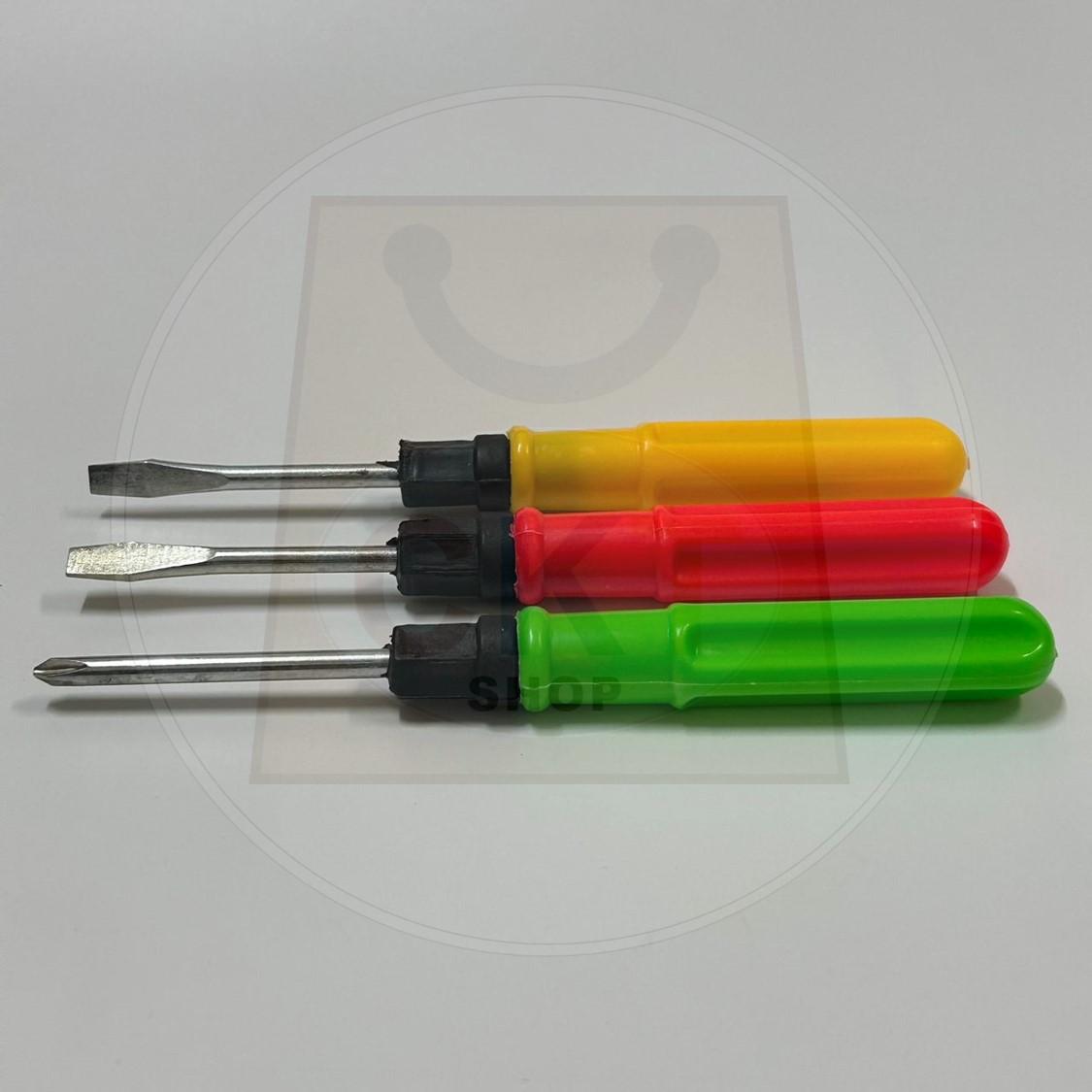 Bidirectional Interchangeable Head Screwdriver Flat Tip Repair Tools Flat Star Tip Hand Tool Tools