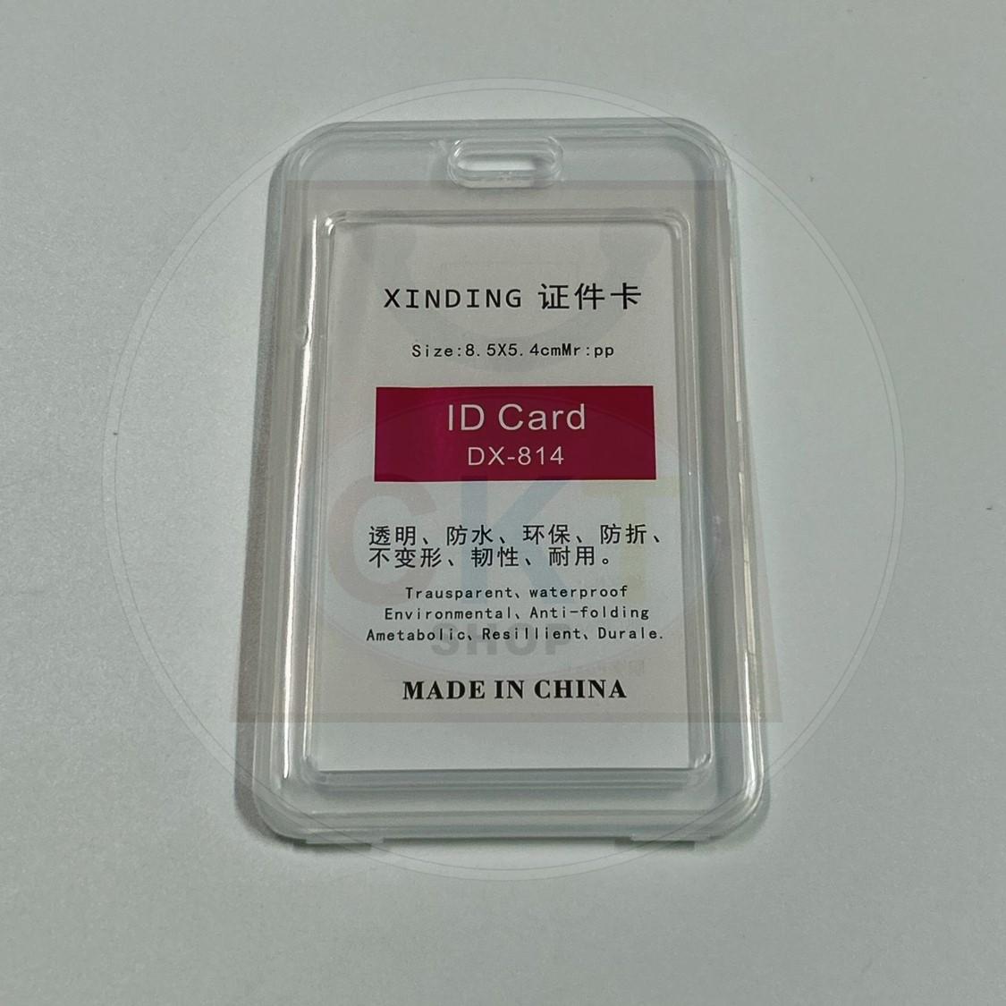 Badge Holder Transparent ID Card Holder IC Card Holder Bus Card Student ID Plastic Cards Cover Card Holder