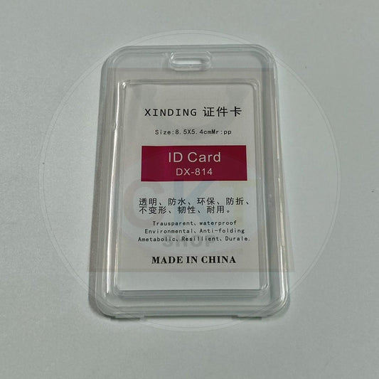 Badge Holder Transparent ID Card Holder IC Card Holder Bus Card Student ID Plastic Cards Cover Card Holder