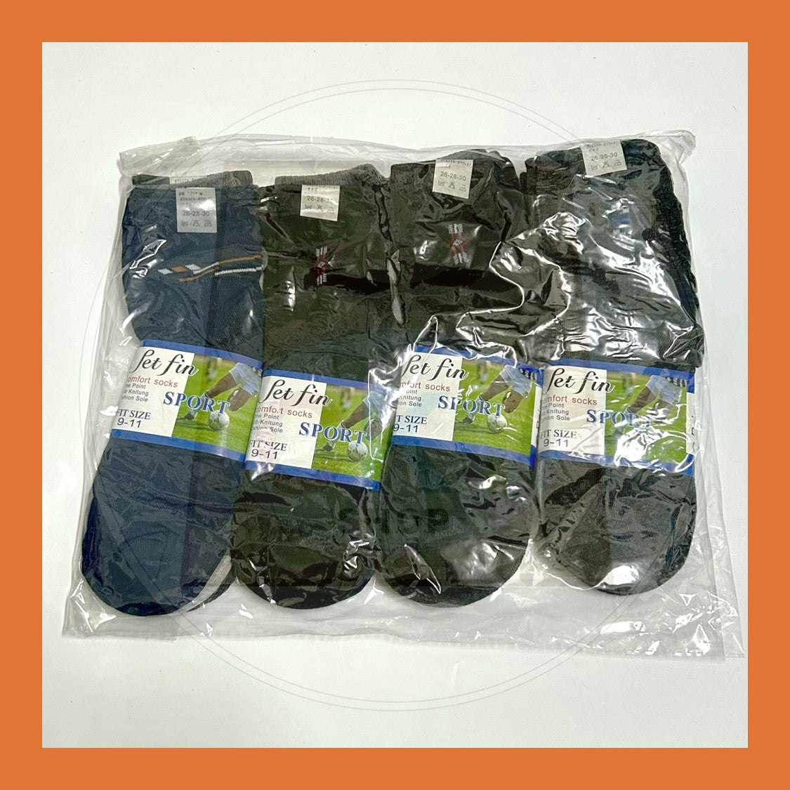 BULK PURCHASE - Male Socks 12 Pairs │ Stokin Laki 12 Pasang