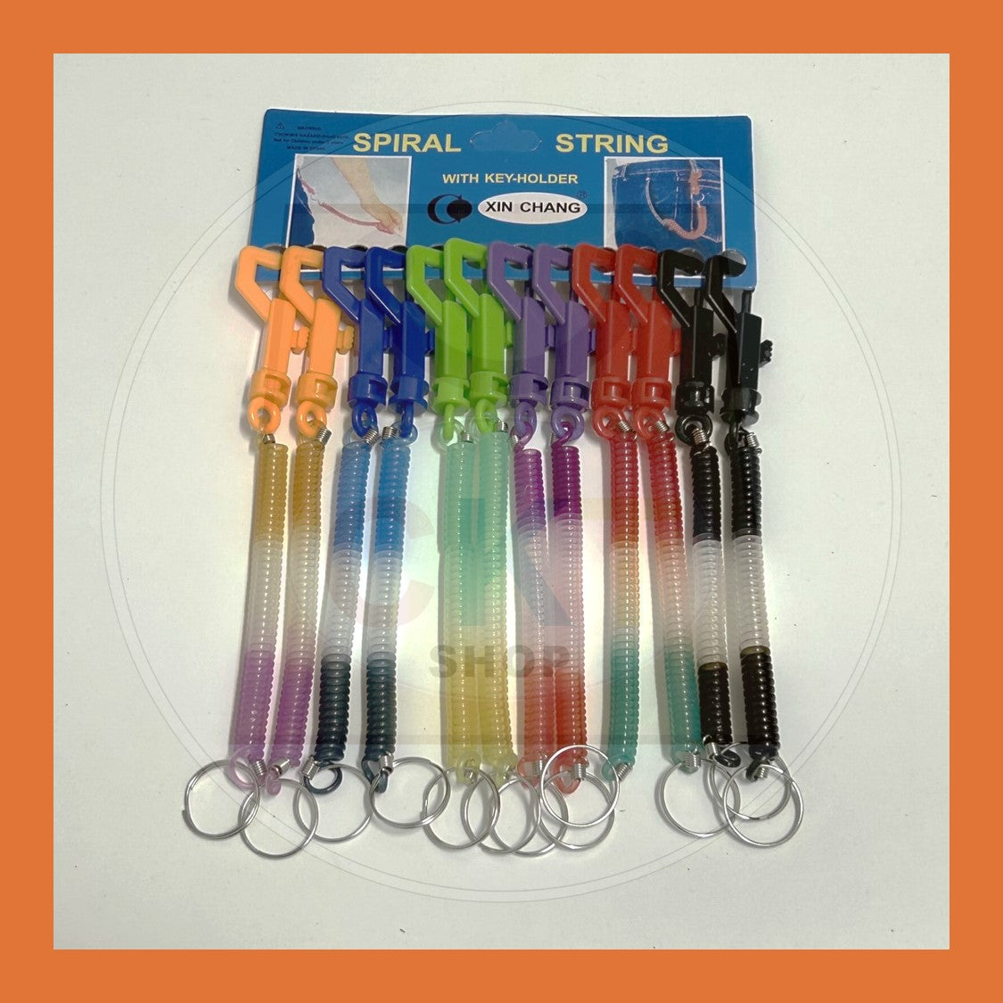 BULK PURCHASE - Spiral Keychain 12's