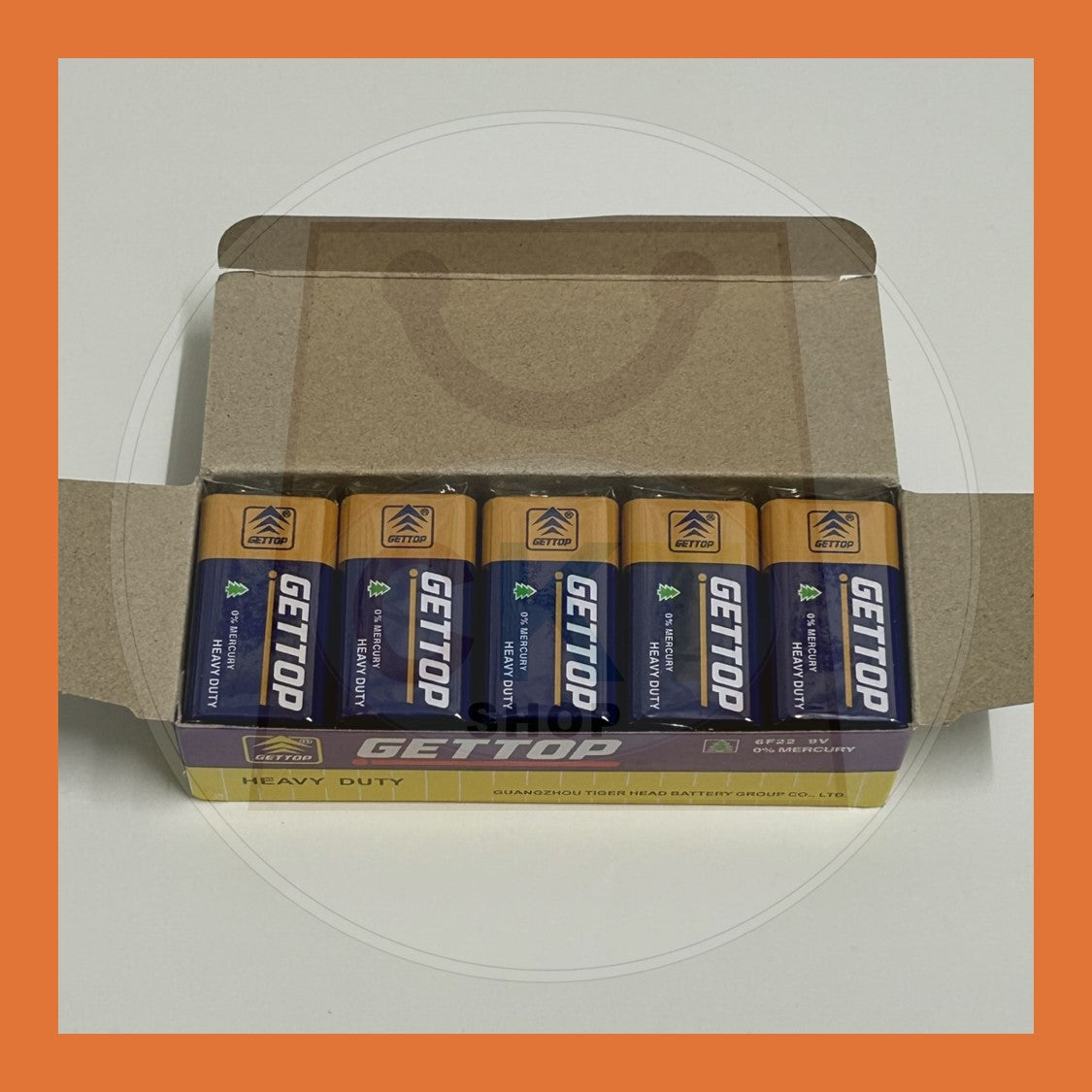 BULK PURCHASE - Battery 9V 6F22 10's │ Bateri Segi Empat 9V 6F22 10's