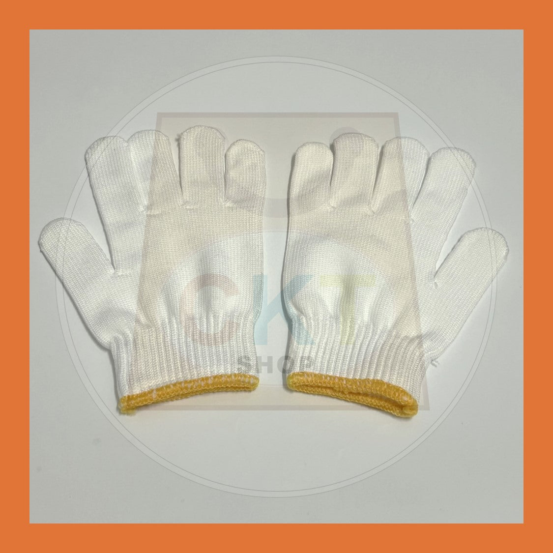 BULK PURCHASE - White Fabrics Gloves 12's │ Sarung Tangan Putih 12's