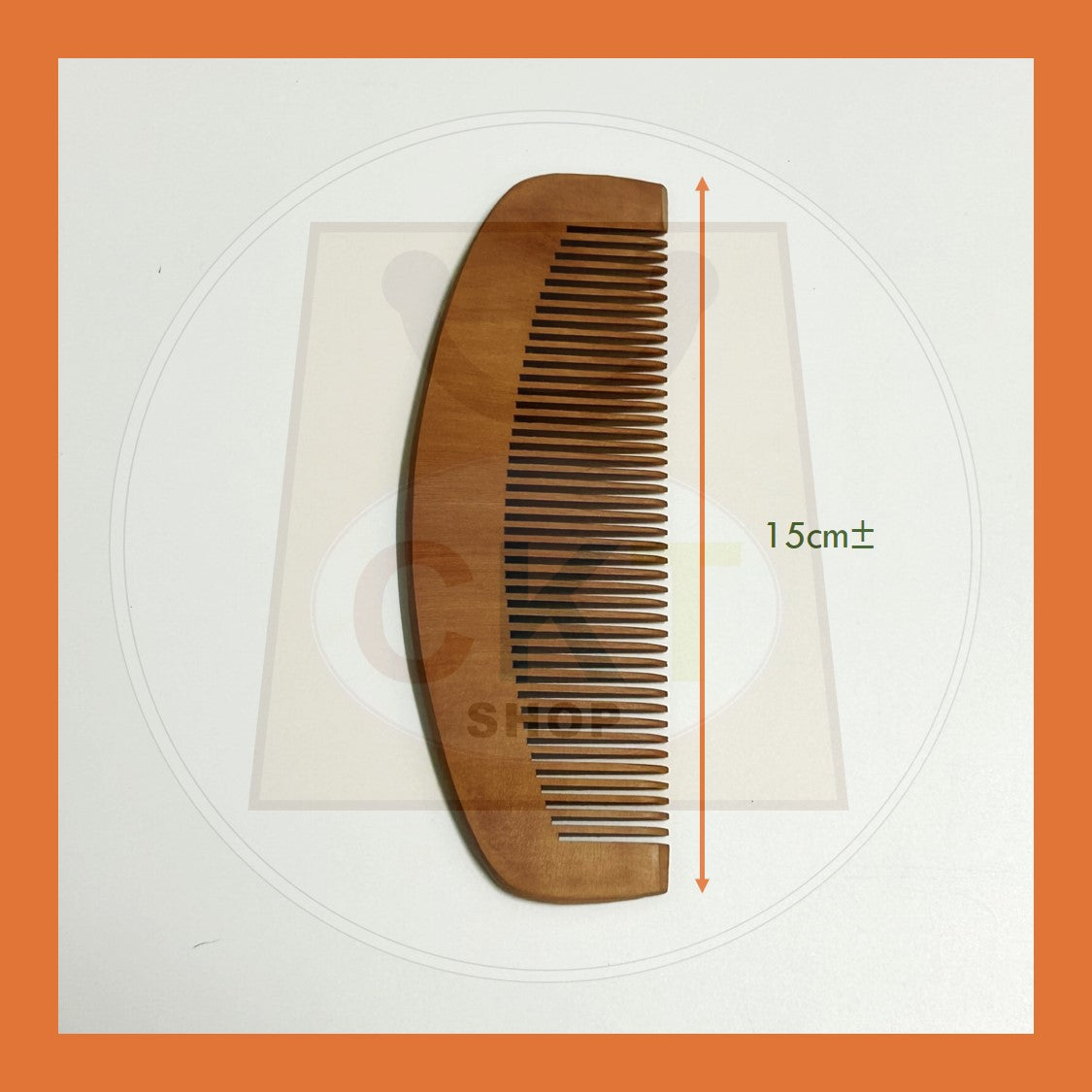 BULK PURCHASE - Wooden Hair Comb 15cm 20's │ Sikat Rambut Kayu 15cm 20's