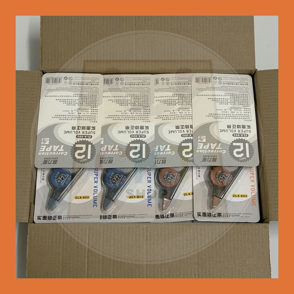 BULK PURCHASE - Correction Tape ZLX-802 48's
