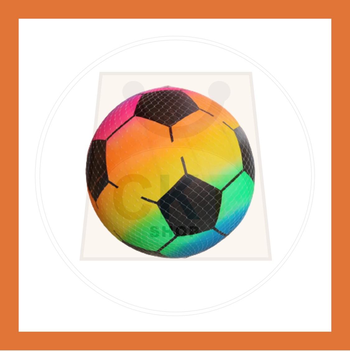 Inflatable PVC Ball Football Soccer Rubber Ball Kids Children Beach Pool Sports Bola Getah Kanak-Kanak Bola Pantai Getah