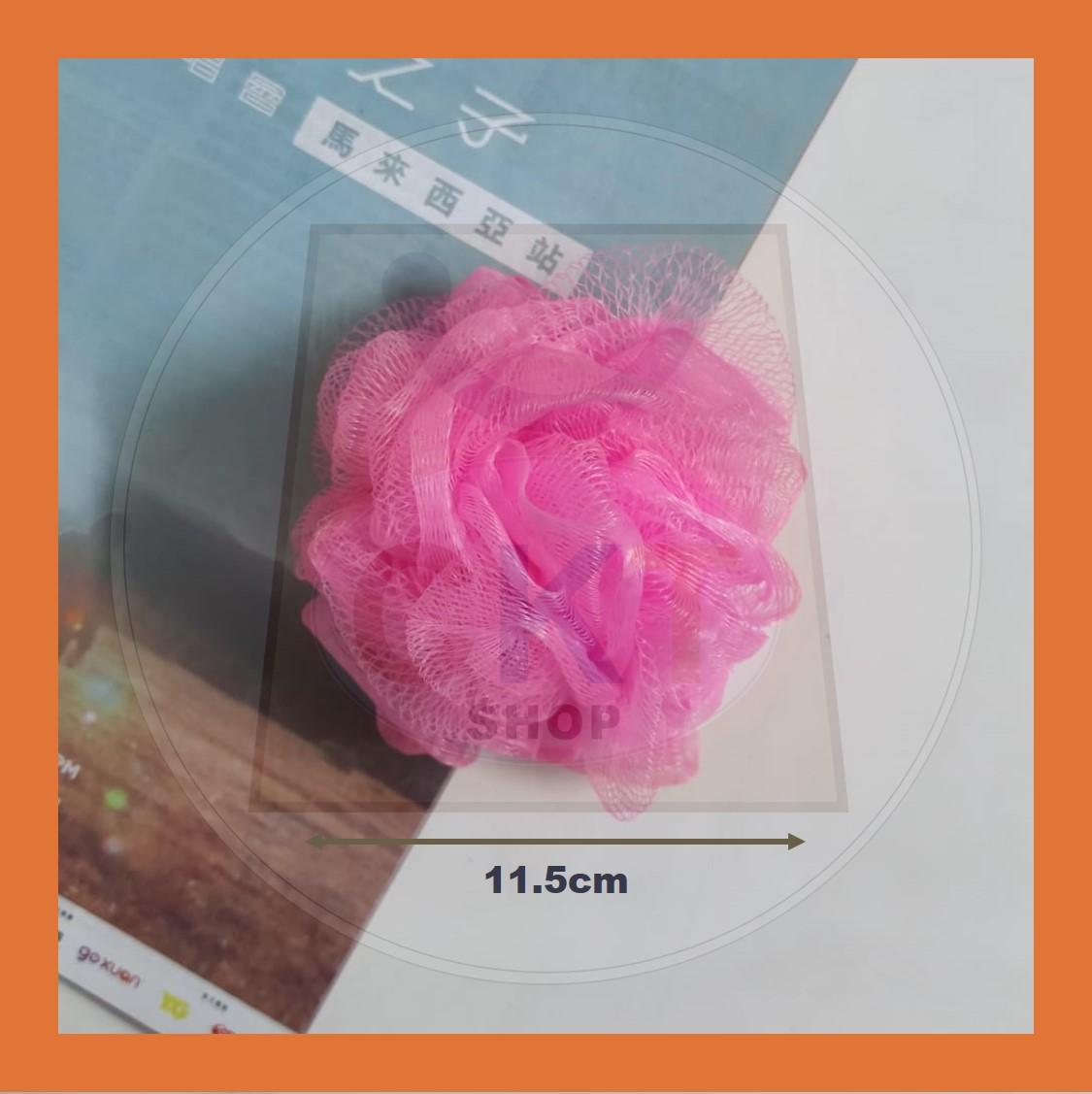 Bath Shower Sponge Mesh Brush Shower Ball Mesh Bath Exfoliating Sponge Eco-Tools Eco-Pouf Bath Sponge
