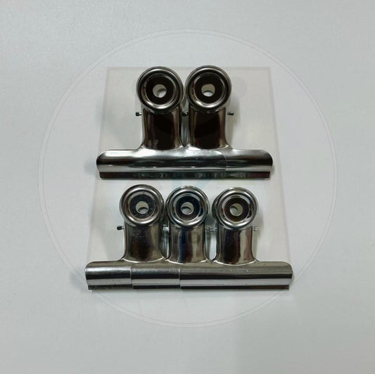 Spring Clip Round Clip Metal Clip Bulldog Paper Clip Bullnose Clip Metal Chromed Round