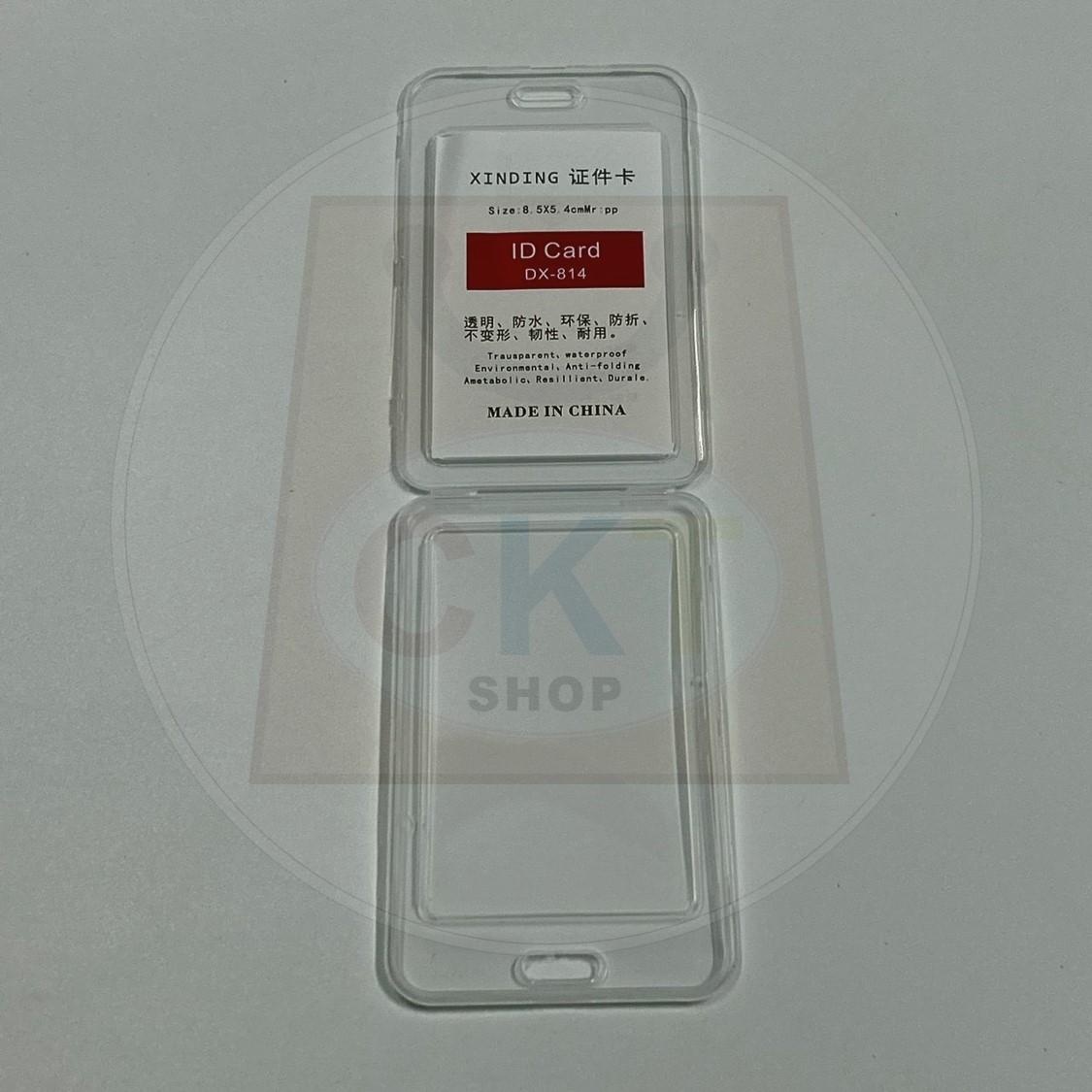 Badge Holder Transparent ID Card Holder IC Card Holder Bus Card Student ID Plastic Cards Cover Card Holder