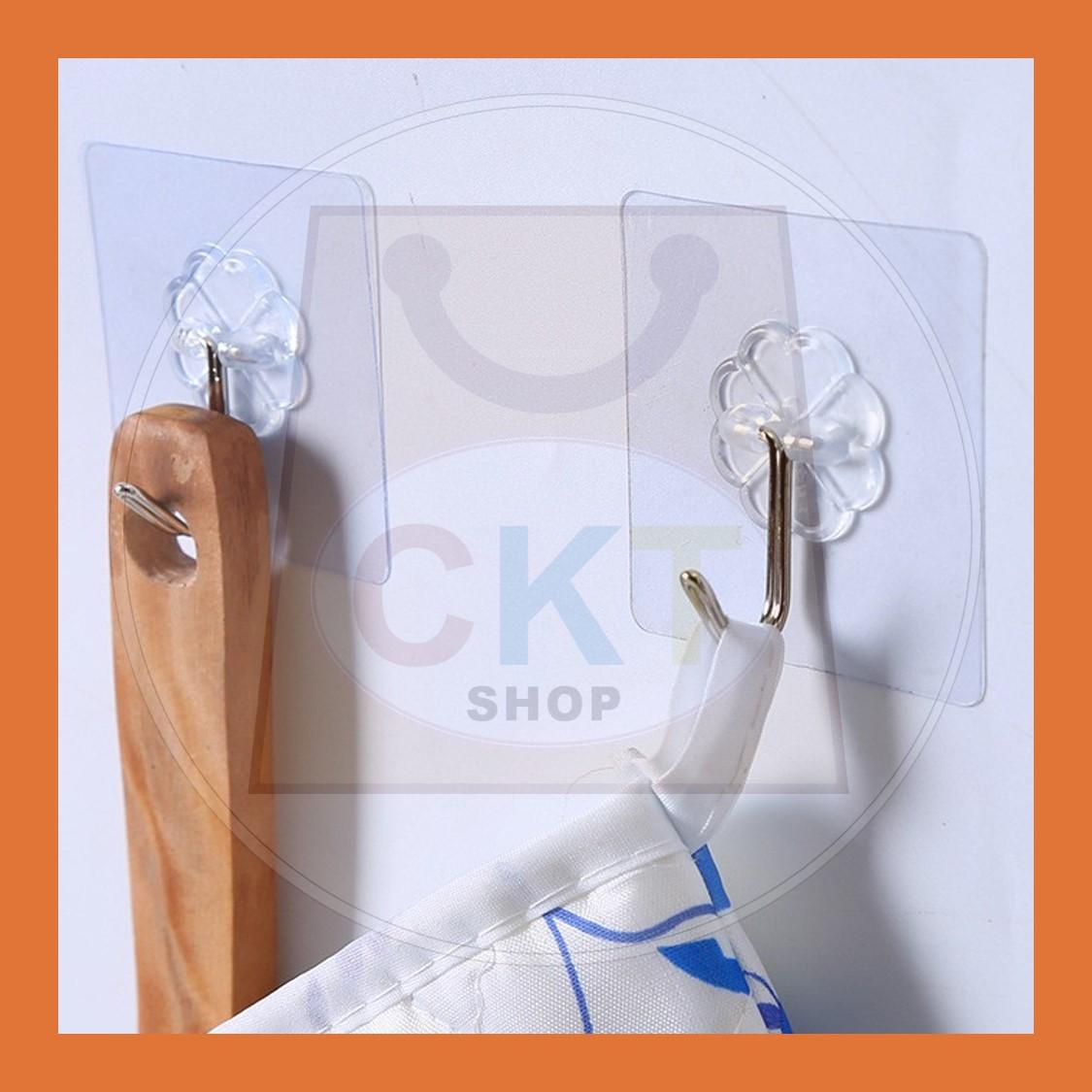 Adhesive Hook Magic Wall Hook Waterproof Transparent Strong Glue Kitchen Bathroom Cabinet Without Nails Strong Heavy