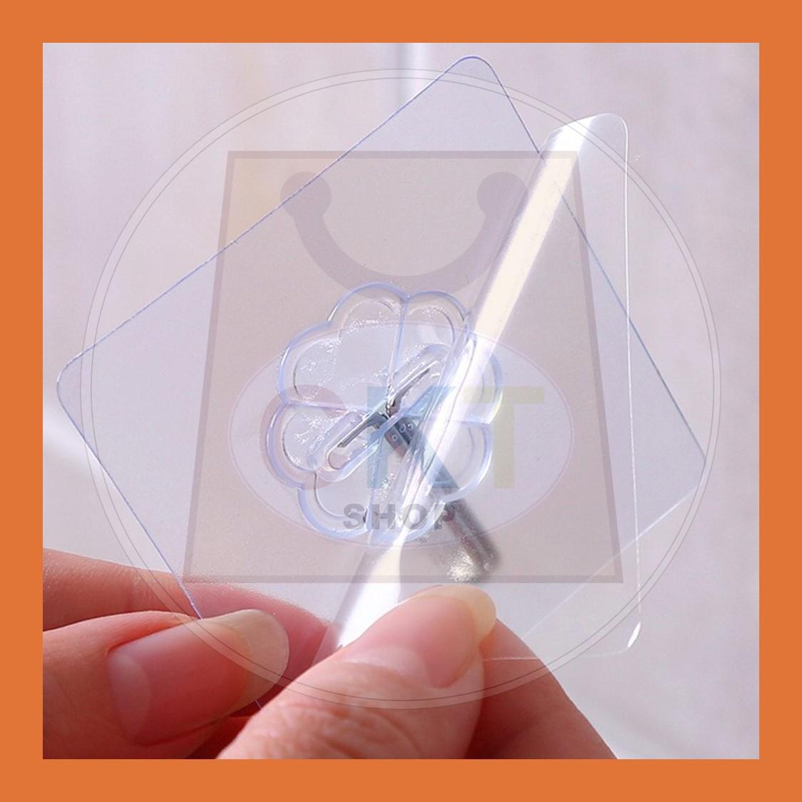 Adhesive Hook Magic Wall Hook Waterproof Transparent Strong Glue Kitchen Bathroom Cabinet Without Nails Strong Heavy