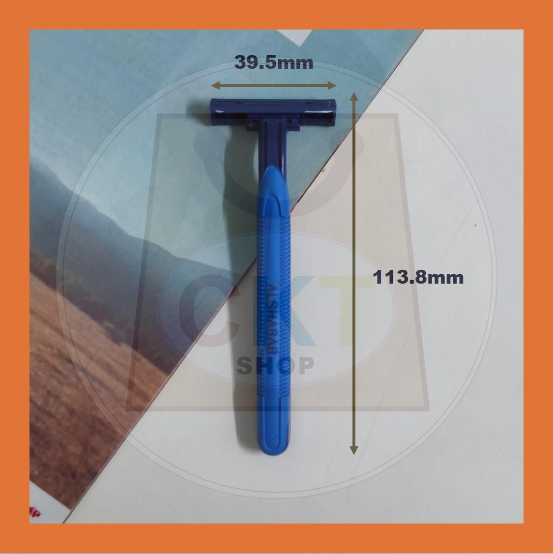 ALSHABAB Alshabab Twin Blade Razor / Pisau Cukur / 2PCs Set
