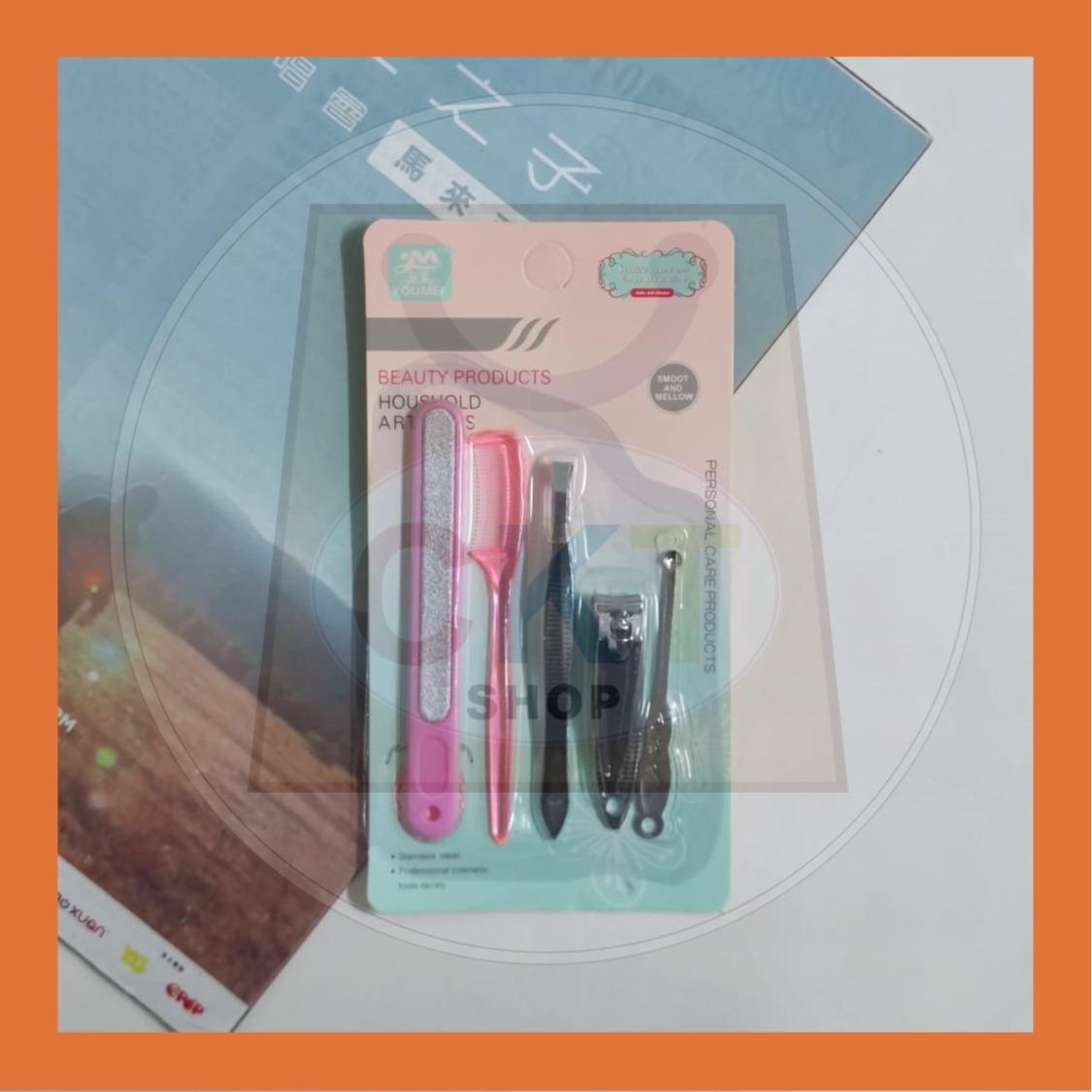 5 PCs Stainless Steel Beauty Tools Set Acne Needle Ear Eyebrows Clamp Hair Removal High Quality Products