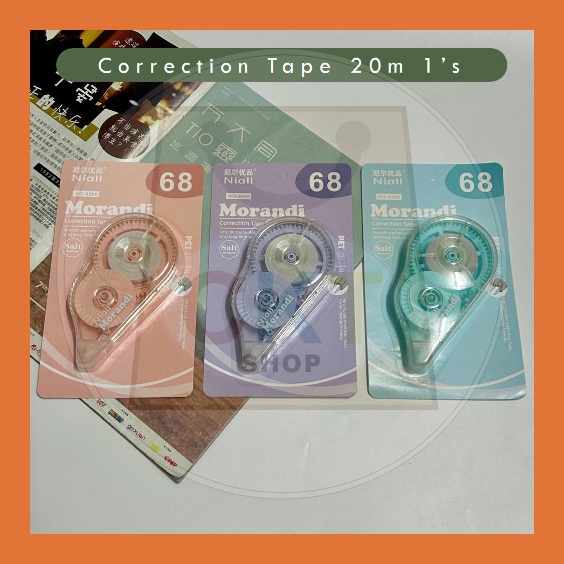 Long Length Economy 20mx5mm 9023 Correction Tape 20m x 5mm Anti Break Smooth Correction Tool Pemadam Pen Eraser