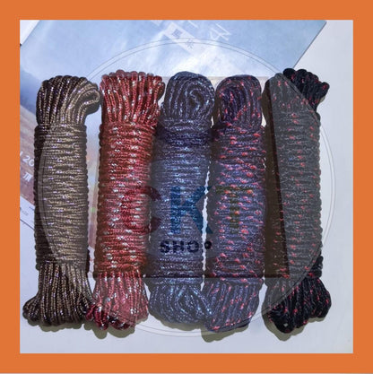 Tent Rope 10m Tali Khemah Multi-functional Nylon Anti-slip Wind-proof Clothesline 10 meter Outdoor Sun Drying Rope