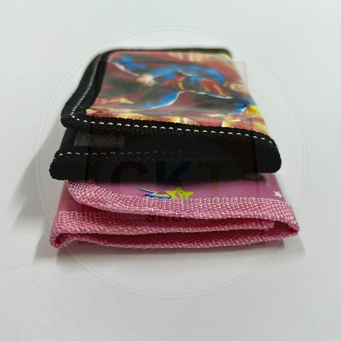 Kids Cute Cartoons Short Purse Wallet Children Boys Girls Coin Bag Beg Dompet Kartun Comel Kanak-Kanak