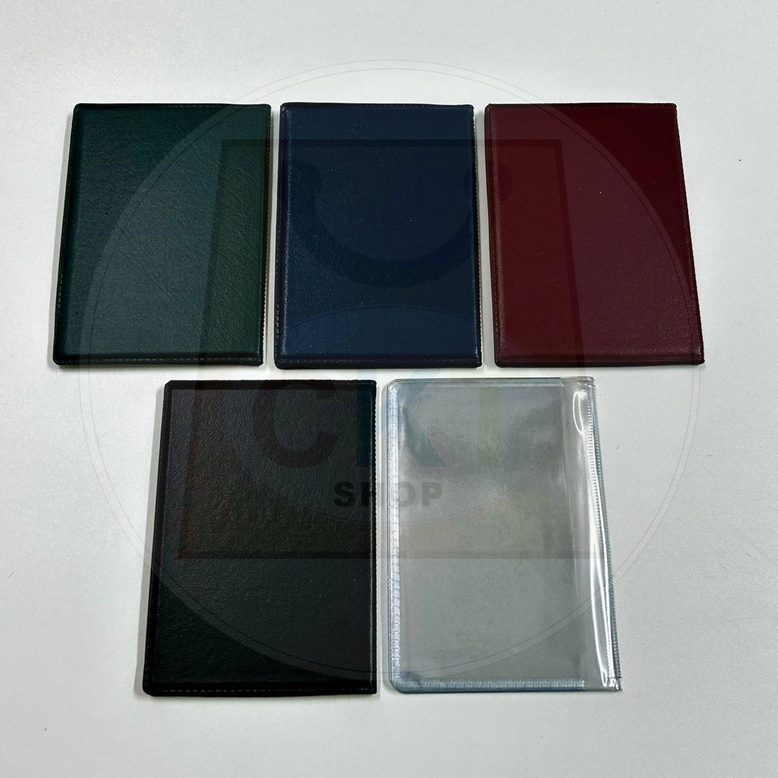 IC Holder Plastic PVC Clear Card Holder ID Business Credit Card Holder Case Organizer With 10 Pages 8 Pages