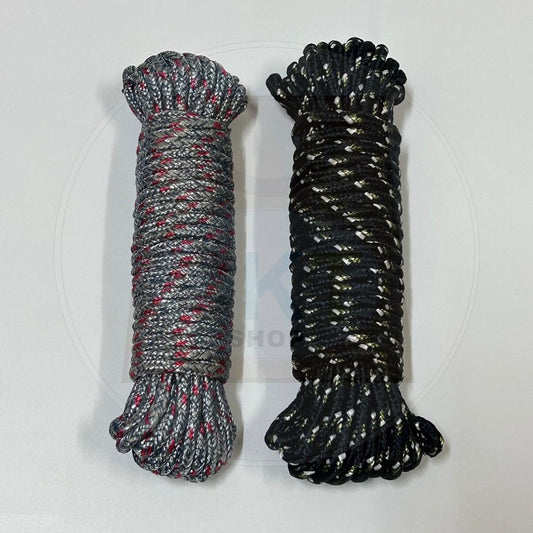 Tent Rope 10m Tali Khemah Multi-functional Nylon Anti-slip Wind-proof Clothesline 10 meter Outdoor Sun Drying Rope