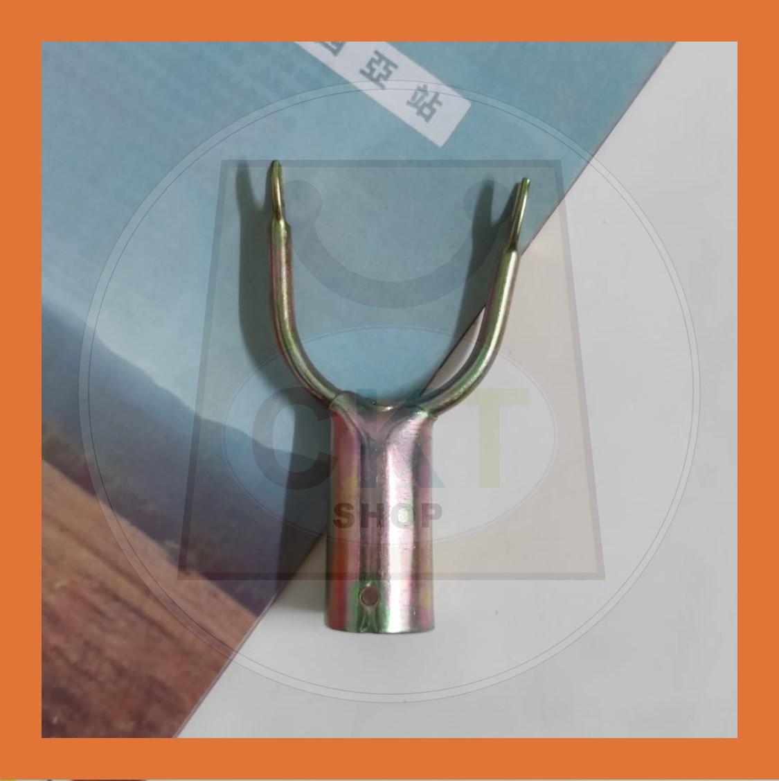 Clothes Fork Galah Jemuran Baju Garpu Baju Besi Y Gantung Cangkuk Baju Ceiling Y Mata Pengait Baju Mata Tongkat