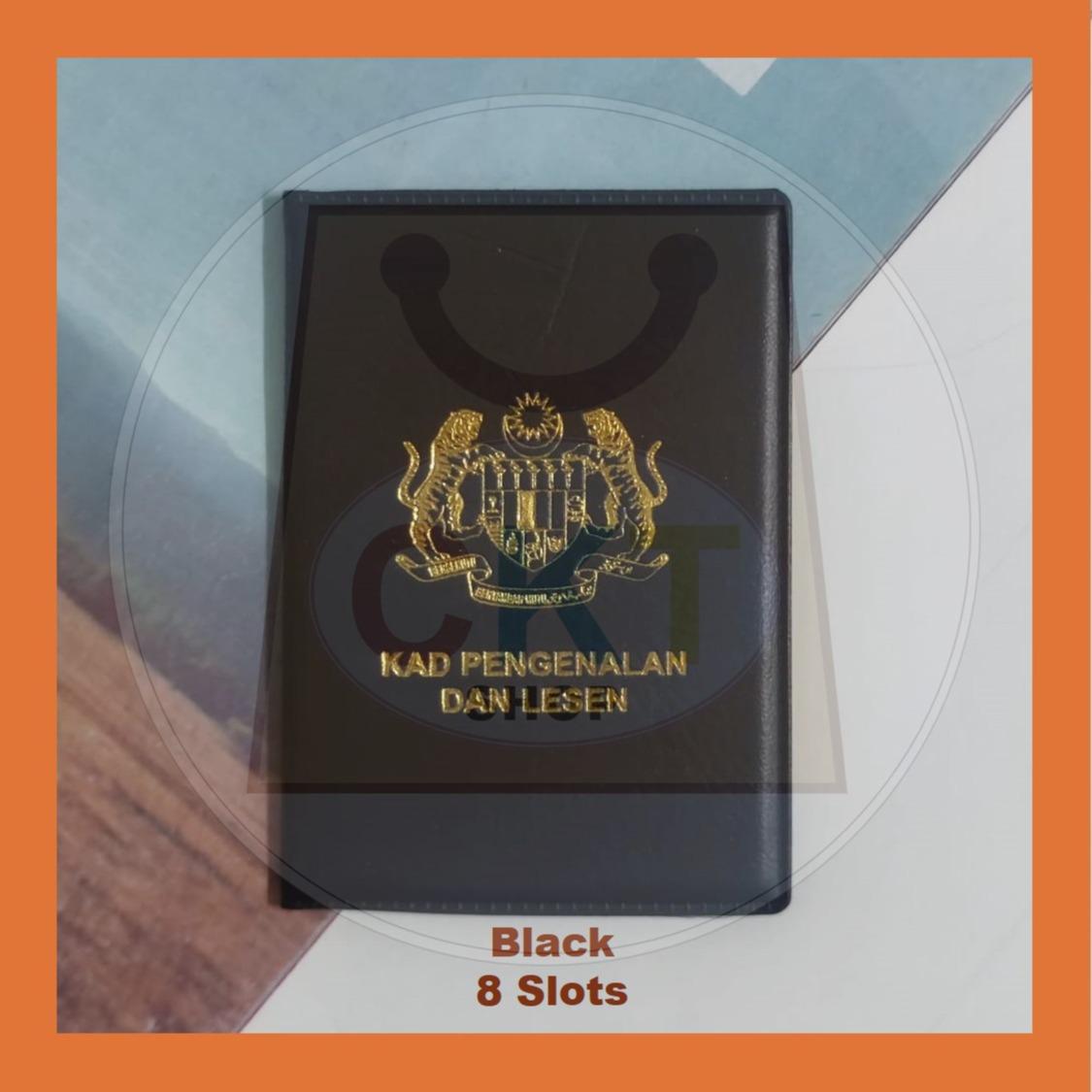 IC Holder Plastic PVC Clear Card Holder ID Business Credit Card Holder Case Organizer With 10 Pages 8 Pages