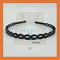 Hairband Plastic Black Headband Cekak Rambut Hitam Hair Band Female Male Unisex Black Hitam Premium Plastic Casual Daily Retro
