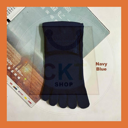 Breathable Non-slip Cotton Split Toe Ladies Five Finger Socks Yoga Socks Floor Socks Stoking Jari Outdoor Green Family
