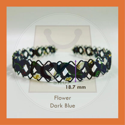 Women Men Unisex Black Hair Band Hairband Steel Metal Cekak Rambut Hitam Besi Gulung Spring Hair Band