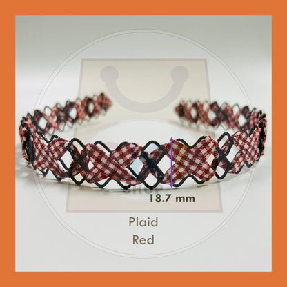 Women Men Unisex Black Hair Band Hairband Steel Metal Cekak Rambut Hitam Besi Gulung Spring Hair Band