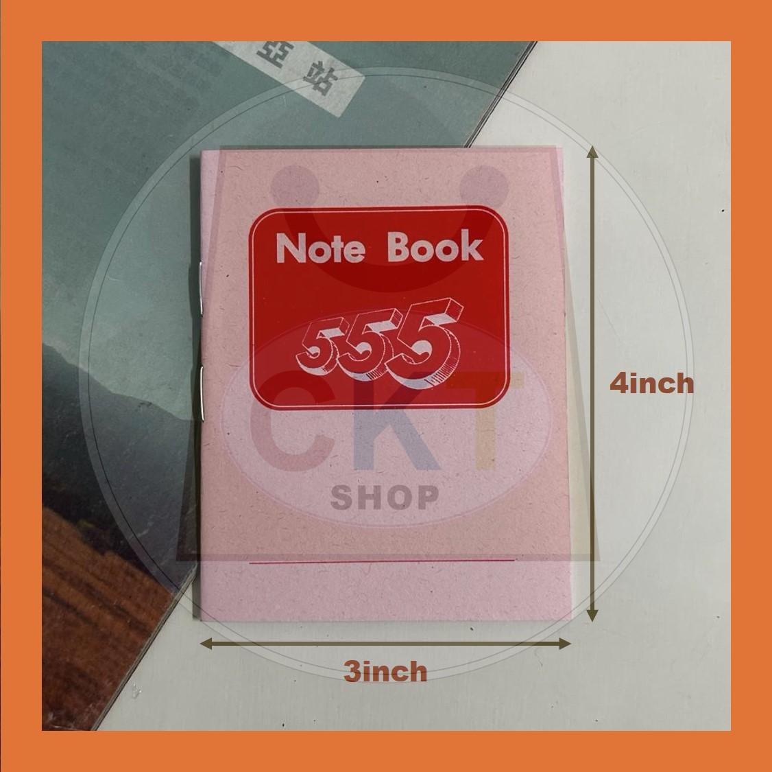 [READY STOCK] Note Book 555 888 / Buku Nota 555 888
