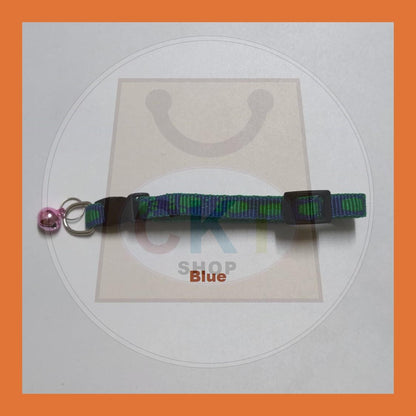 [READY STOCK] Adjustable Pet Collar With Bell Safety Buckle Adjustable Kitten Puppy Collar Neck Accessories