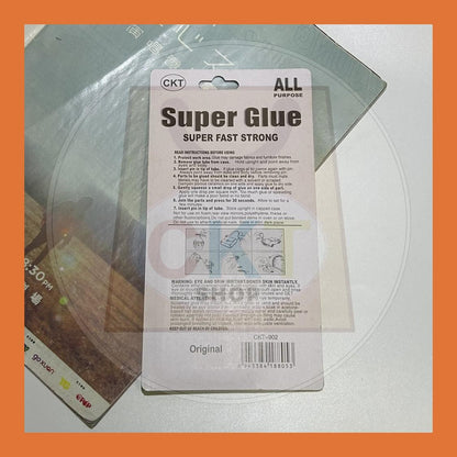 Economy Elephant Super Strong Super Glue All Purpose Adhesive Gam Gajah Elephant Glue 2PCs 2ml Hardware