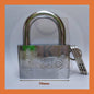 [READY STOCK] Gainer Security Padlock / Silver Lock / Mangga Kunci /  30mm 40mm 50mm 60mm 70mm