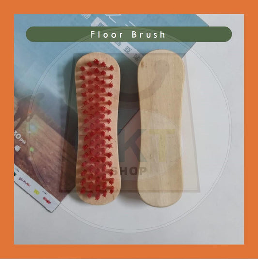 Multipurpose Scrubber Brush Kitchen Basin Utensil Floor Wall Toilet Home Cleaning Tool Wood Berus Lantai Kayu