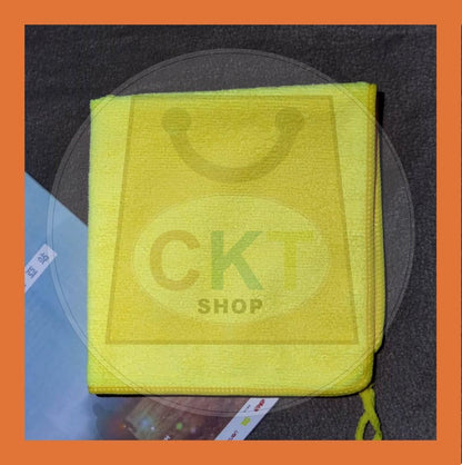 [READY STOCK] 40x40cm Car Cleaning Towel Plush Microfiber Wash Auto Care Wax Polishing Cloth Car Home Living Clean Wash