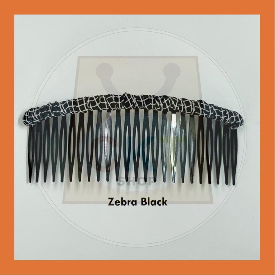 Invisible Headband Comb Black Head Pin Crown Baby Hair Non-Slip Bridal Penganting Rambut Sikat