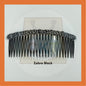 Invisible Headband Comb Black Head Pin Crown Baby Hair Non-Slip Bridal Penganting Rambut Sikat