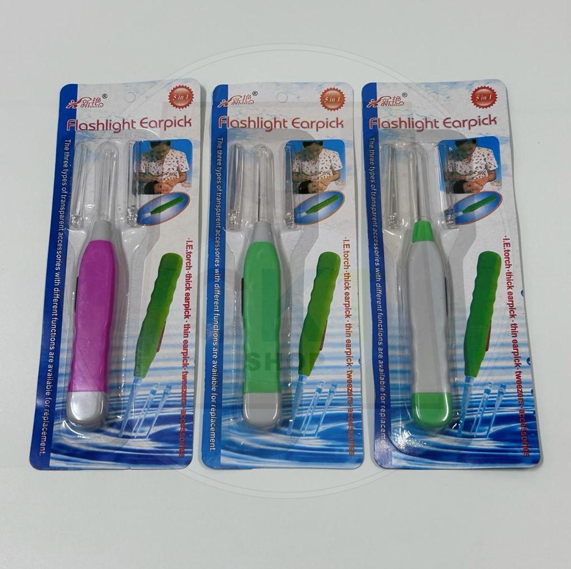 Led ear pick light Baby Adult LED Flashlight Earpick Cleaner pengorek telinga lampu korek telinga lampu